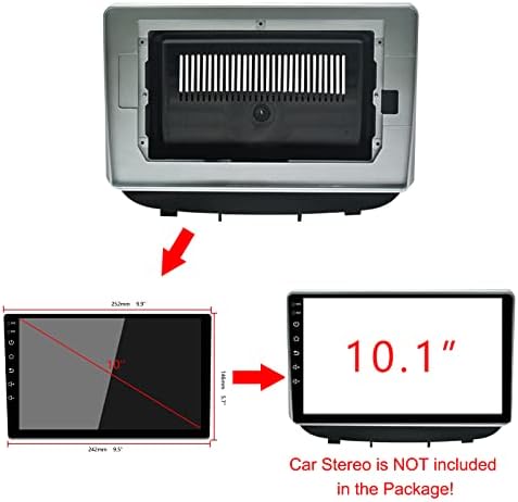 10.1 אינץ רכב רדיו פאשיה פנל עבור שברולט אוניקס וייחו 2020 + סטריאו מסגרת