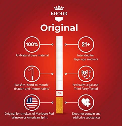 סיגריות צמחי מרפא של Khoor-2 חבילות מקוריות, לא מוכרות, ללא טבק ונטול ניקוטין, תחליף סיגריות